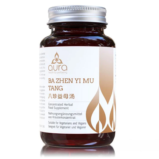 Ba Zhen Yi Mu Tang 八珍益母丸 (Eight Treasures Decoction with Motherwort)