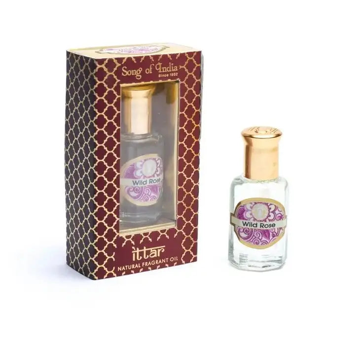 Song of India - Wild Rose Ayurveda Oil Perfume - 10ml