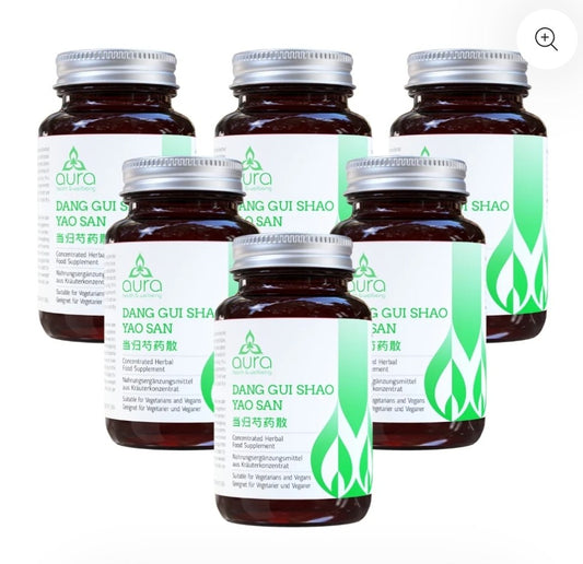 Dang Gui Shao Yao San (White Peony & China Root) - 6 x 60 tablets