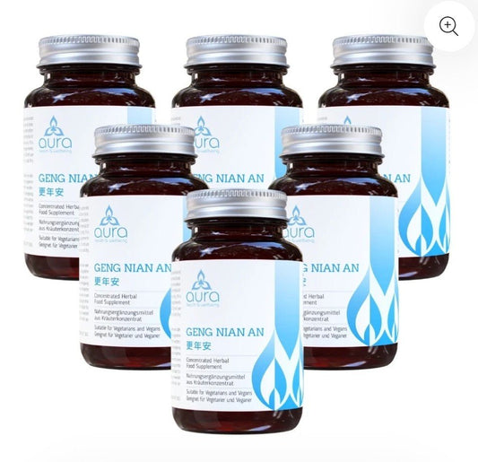 Geng Nian An (Rehmannia & Chinese Foxglove Root) - 6 x 60 tablets