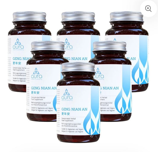 Geng Nian An (Rehmannia & Chinese Foxglove Root) - 6 x 60 tablets