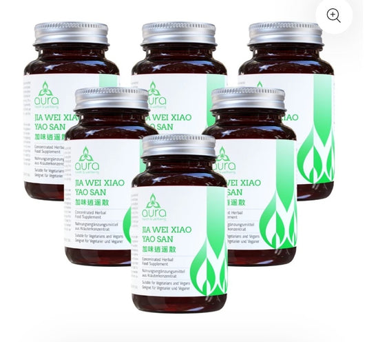 Jia Wei Xiao Yao San (Free and Easy Wanderer Plus) - 6 x 60 tablets