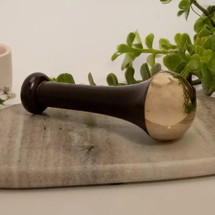 Kansa Wand with Copper For the Face