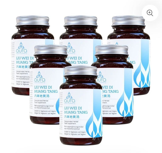 Liu Wei Di Huang Tang (Foxglove Root & Chinese Yam) - 6 x 60 tablets
