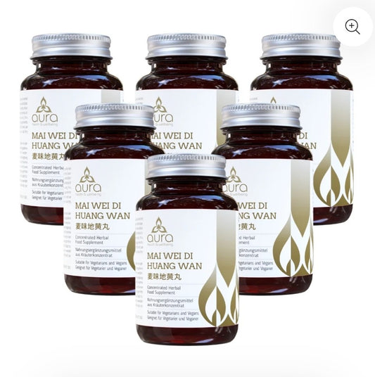 Mai Wei Di Huang Wan (Rehmannia & Chinese Yam) - 6 x 60 tablets