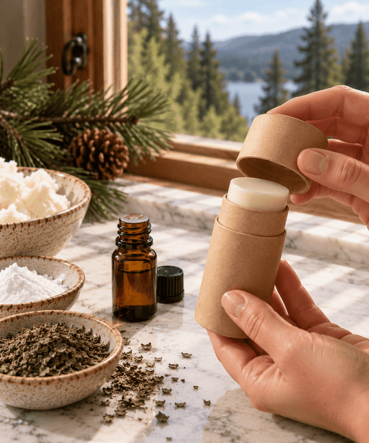 Natural Basil & Pine Deodorant