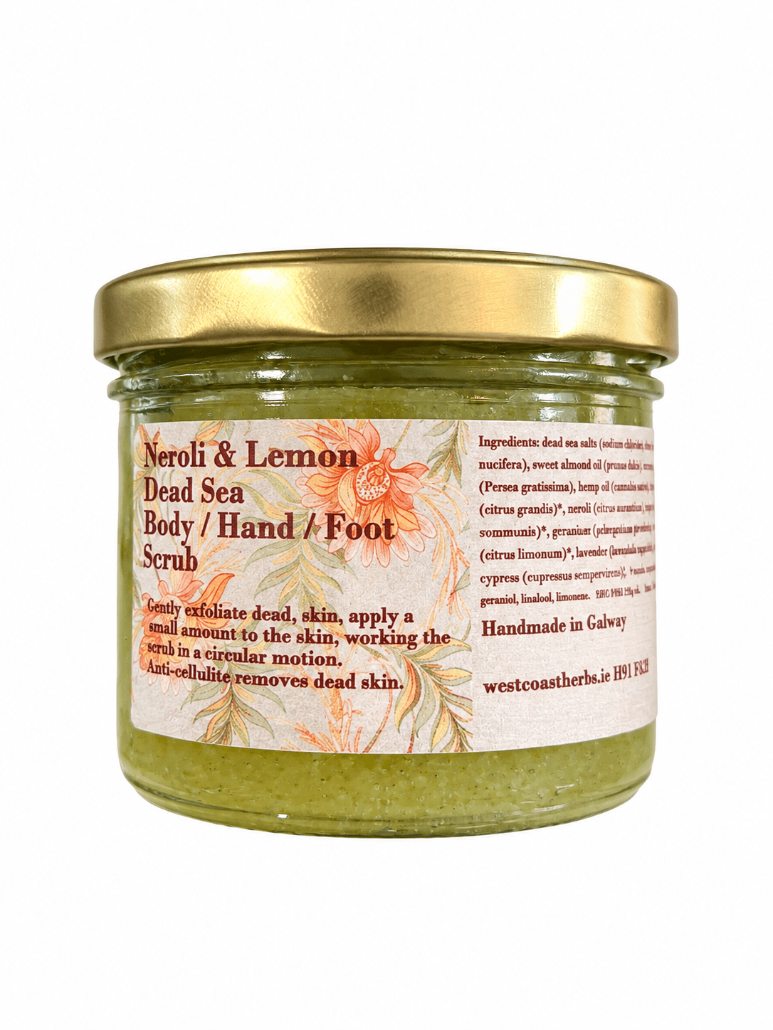 Neroli & Lemon Sea Salt Body /Hand / Foot Scrub