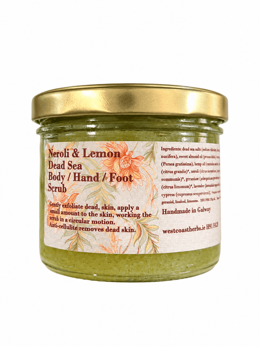 Scrobarnach Coirp Salann Mara Marbh Neroli &amp; Lemon