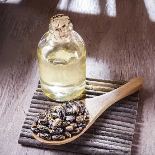 Organic Castor Oil 100ml (cold pressed, hexane free)