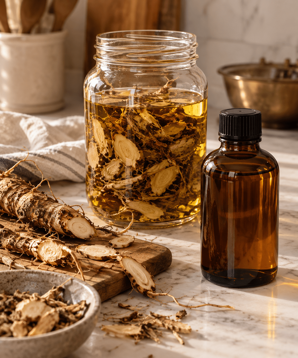 Poke Root Infused Massage Oil