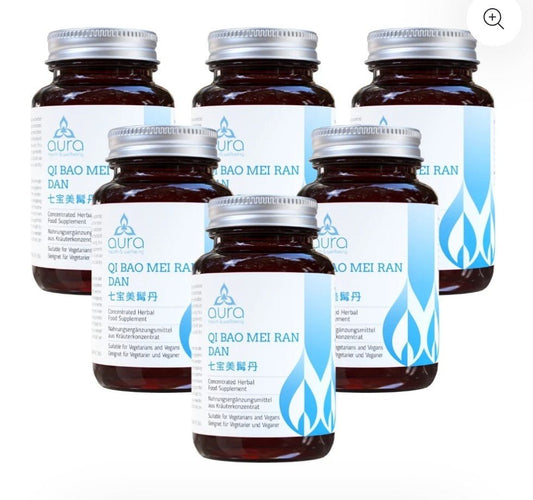 Qi Bao Mei Ran Dan (Fallopia Multiflora & Oxknee Roor)