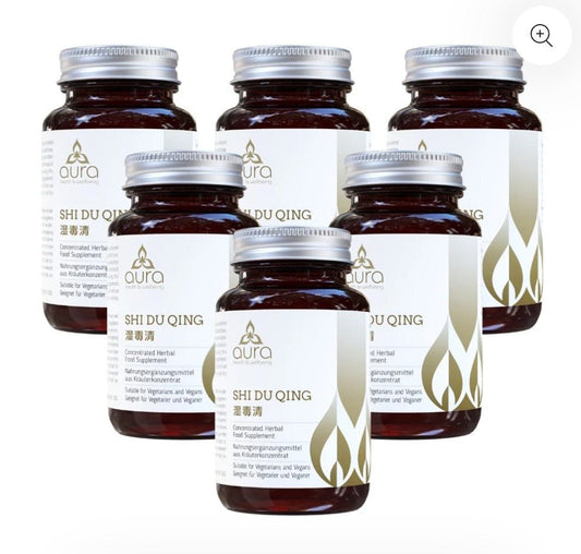 Shi Du Qing Pian (Angelica Sinensis & Green Chiretta) Detoxify the Body - 6 x 60 tablets