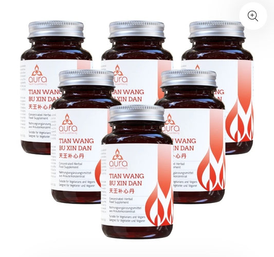 Tian Wang Bu Xin Dan (Emperor of Heaven's Special Pill to Tonify the Heart) - 6 x 60 tablets