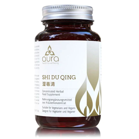 Shi Du Qing Pian - for the skin, detoxify the body, Aura Herbs 600mg (60 tablets)