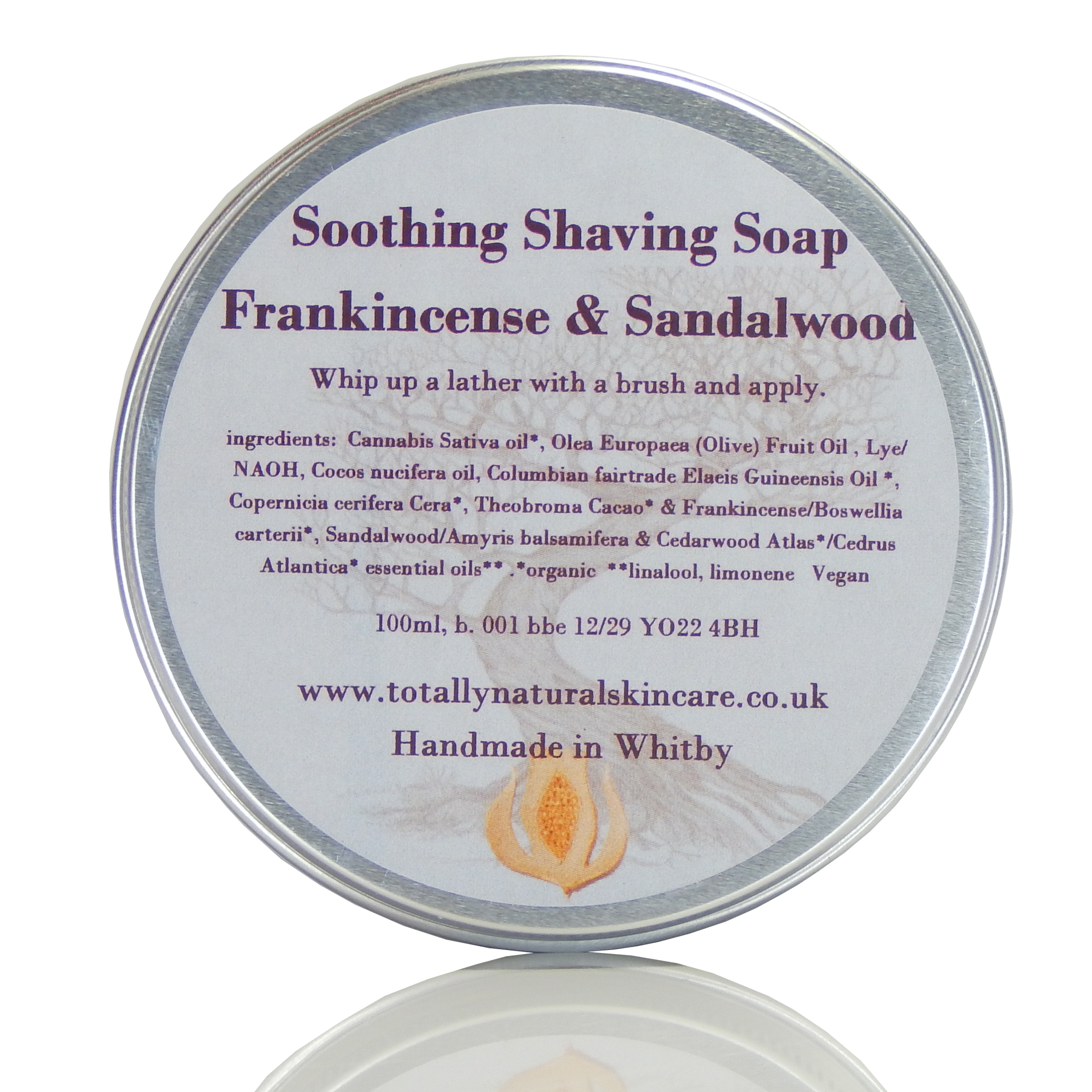 Gallúnach bearrtha Soothing - Frankincense &amp; Sandalwood