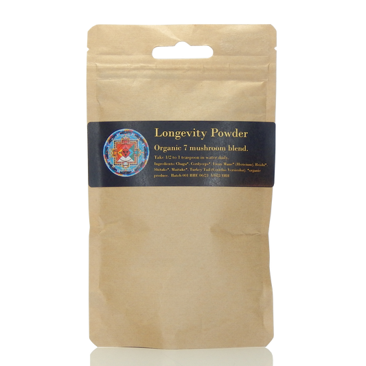 Longevity - Organic 7 Mushroom Blend Powder (organic)