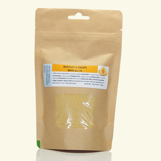 Mustard & Ginger Bath Salts