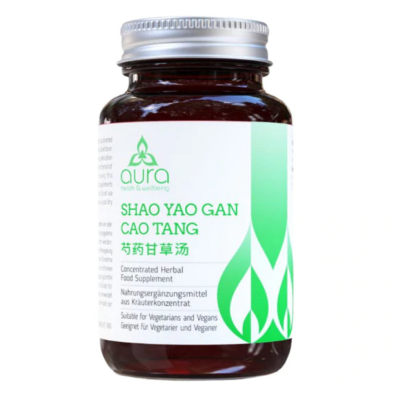 Shao Yao Gan Cao Tang - Peony and Licorice Combination, Aura Herbs 600mg (60 tablets)