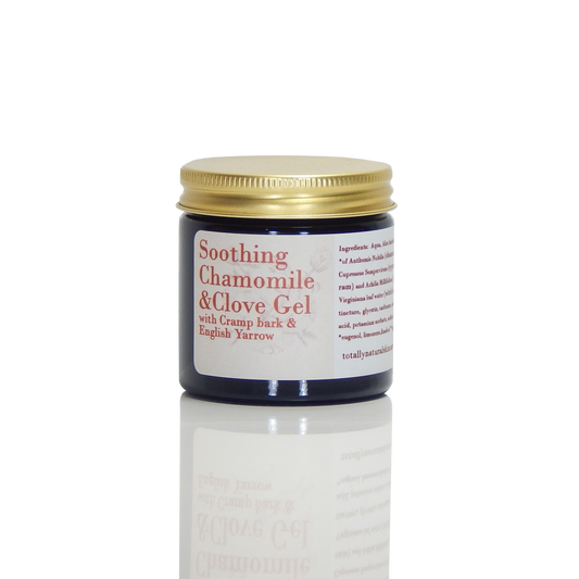 SOOTHING CHAMOMILE & CLOVE GEL WITH CRAMP BARK