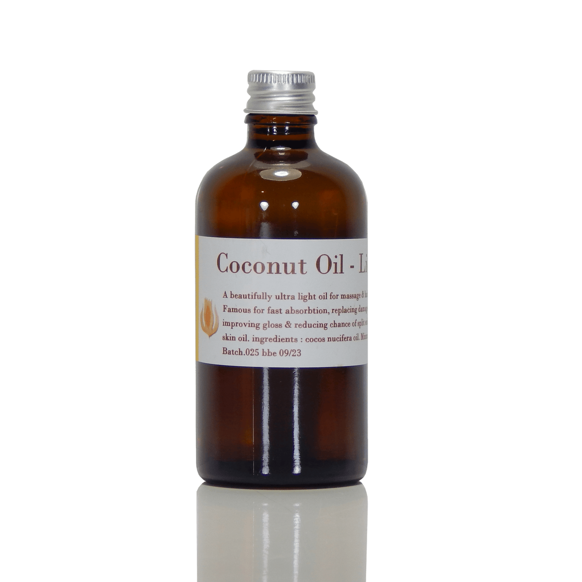 Coconut oil Fractionated, MCT ORGANIC (Food Grade)