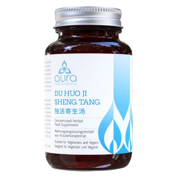 Du Huo Ji Sheng Tang le haghaidh pianta agus pianta laethúla - Luibheanna Aura 600mg (60 táibléad) 