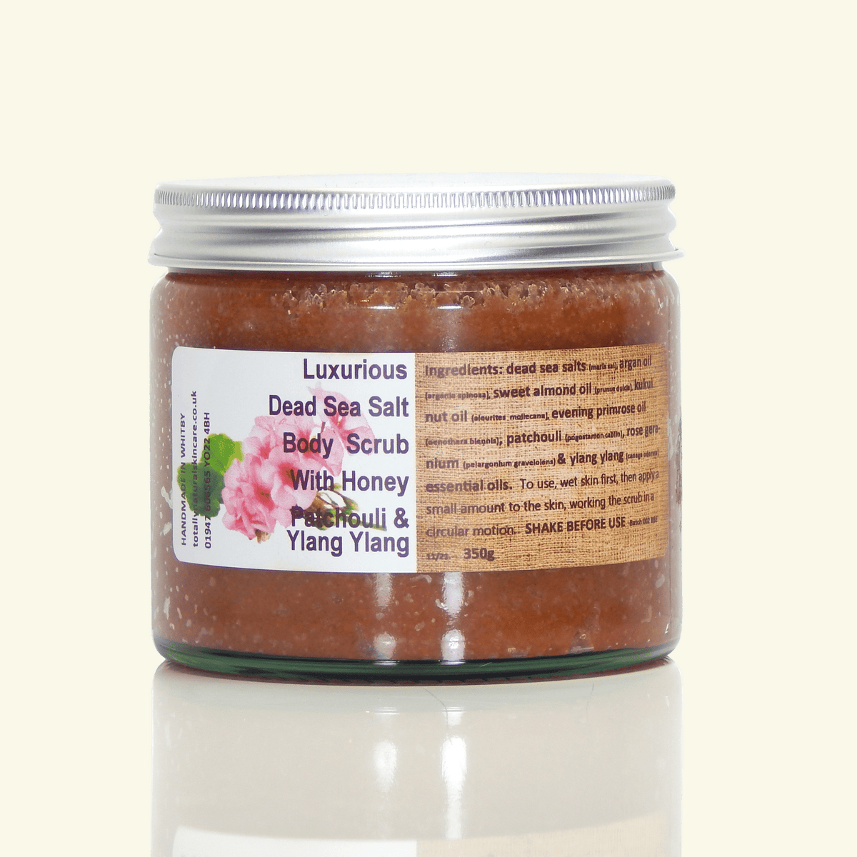 Luxurious Sea Salt Body Scrub With Patchouli & Ylang Ylang