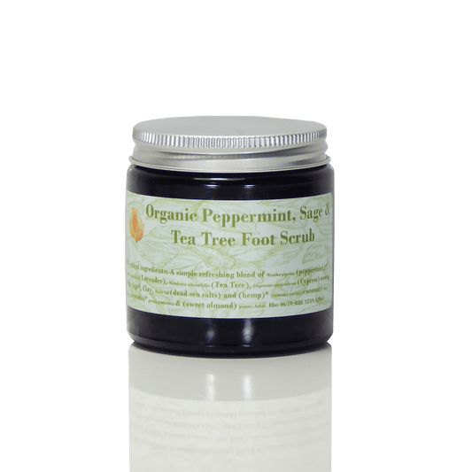 PEPPERMINT, SAGE & HEMP FOOT SCRUB