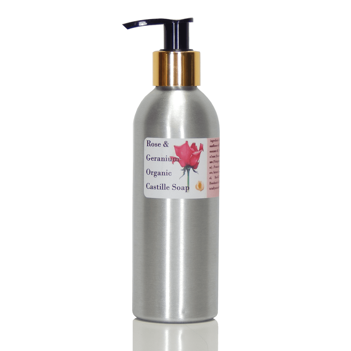 Rose & Geranium Organic Castille Soap