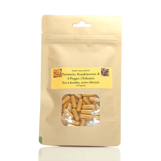 Capsúil Turmeric, Frankincense &amp; 3 Pepper (Trikatu).